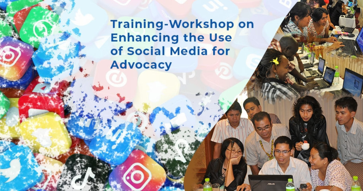Communicators from ELATIA and Indigenous Navigator Initiative partners learn more about Social Media for Advocacy