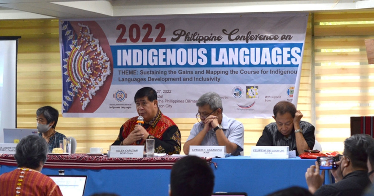 Saving Our Languages: The Philippine Conference on the International Decade of Indigenous Languages 2022