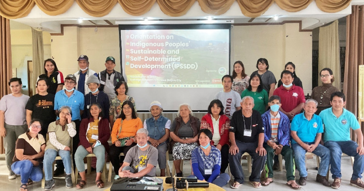 Pidlisan Tribe Organization receives training-orientation on IPSSDD