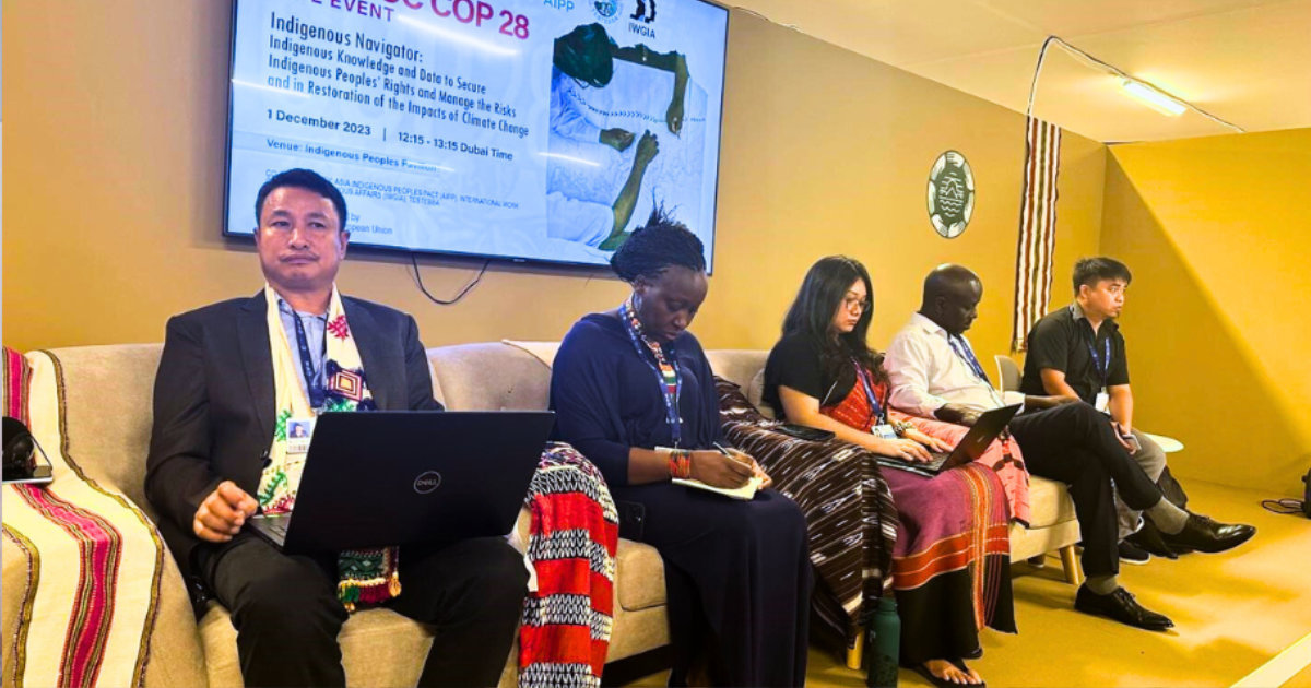 Indigenous Navigator: Indigenous Knowledge and Data to Secure Indigenous Peoples' Rights and Manage the Risks and in Restoration of the Impacts of Climate Change, a UNFCCC COP28 Side-Event
