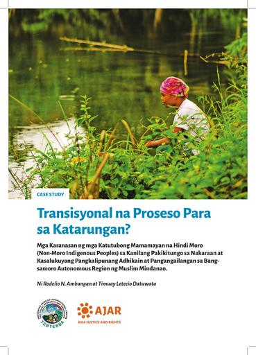Transisyonal na Proseso Para sa Katarungan?