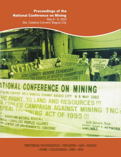 Proceedings of the National Conference on Mining